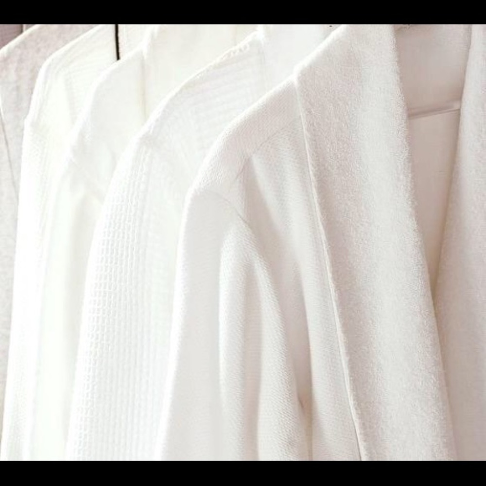 Pottery Barn Organic Cotton Spa Robe (NWT)- Sz L